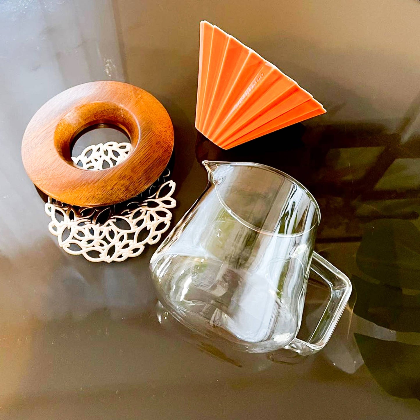 Origami Aroma Glass Coffee Server