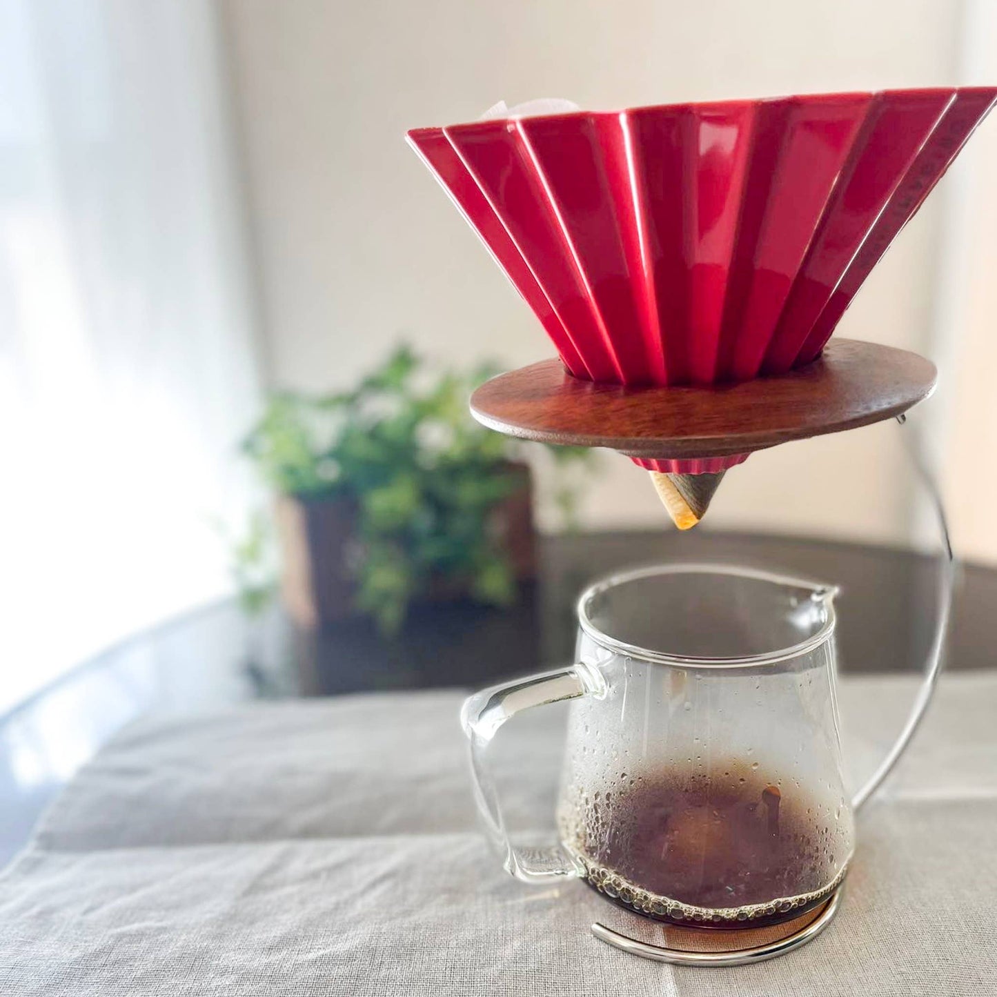 Origami Aroma Glass Coffee Server
