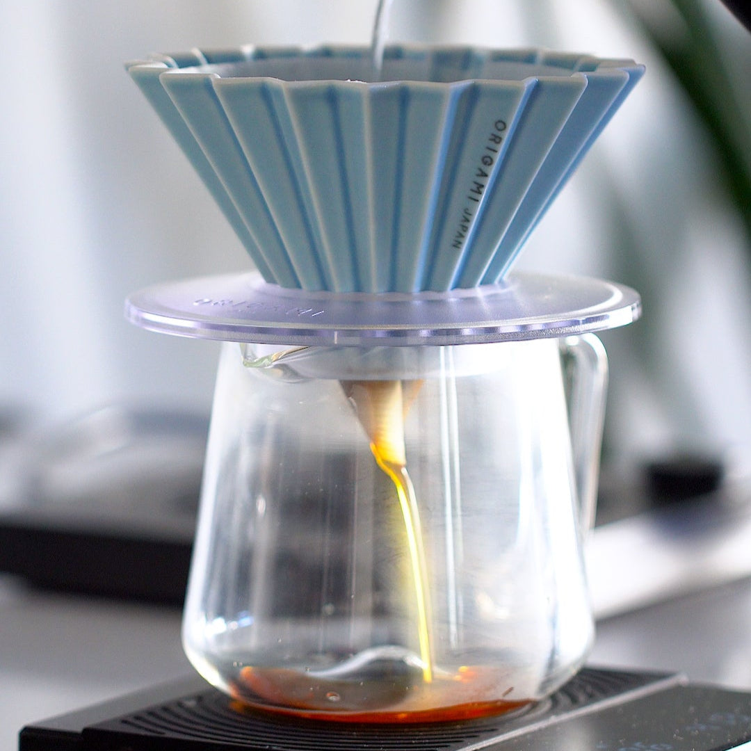 555 Recipe - Origami Dripper With Wave Paper Filter